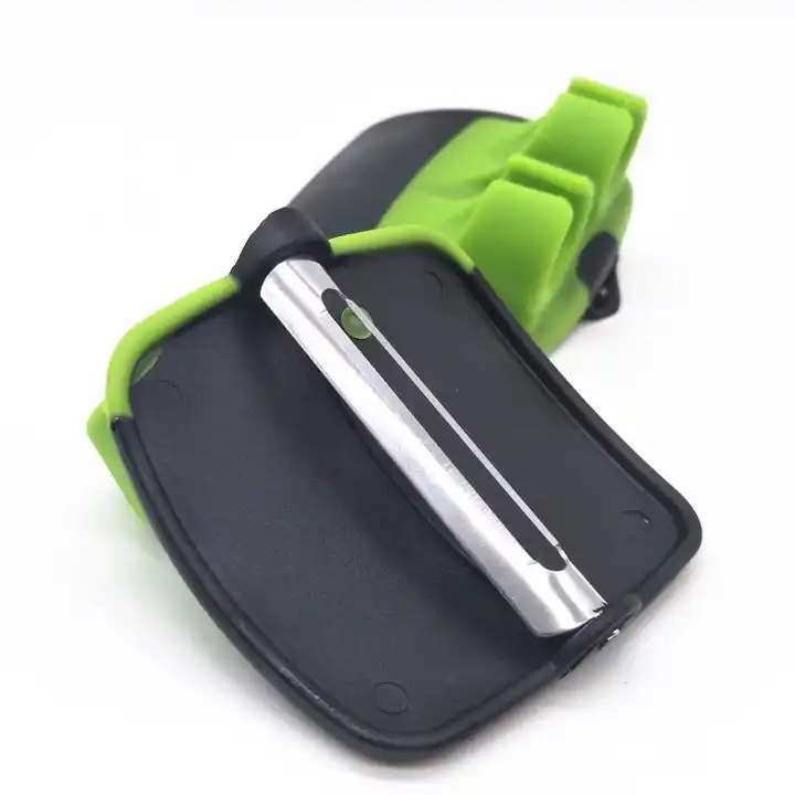 Plastic Stainless steel double finger fruit ,palm and vegetable peeler - Image 4