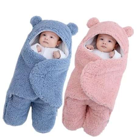 Newborn 3-6 Months Baby Swaddle Blanket For Boys & Girls Cotton