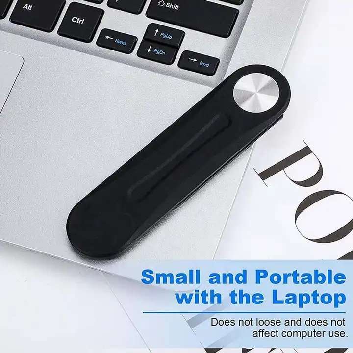 Universal Laptop Phone Holder Extender Magnetic Phone Bracket Laptop Side Mount - Image 5
