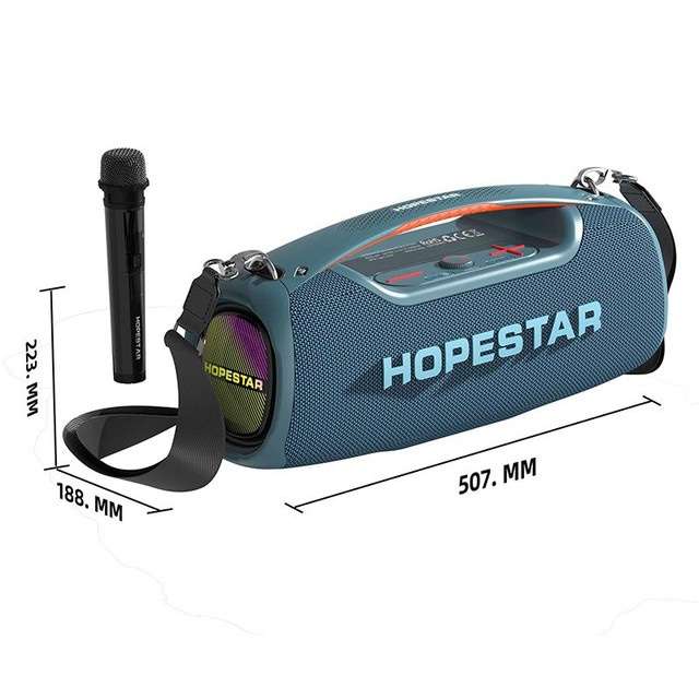 Hopestar Outdoor High Quality Portable Bluetooth Speakers 100W Subwoofer Speaker - Image 7