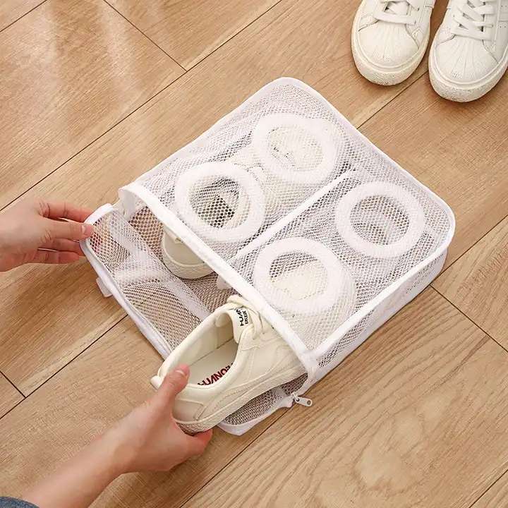 Box Shape Shoes Laundry Bag
