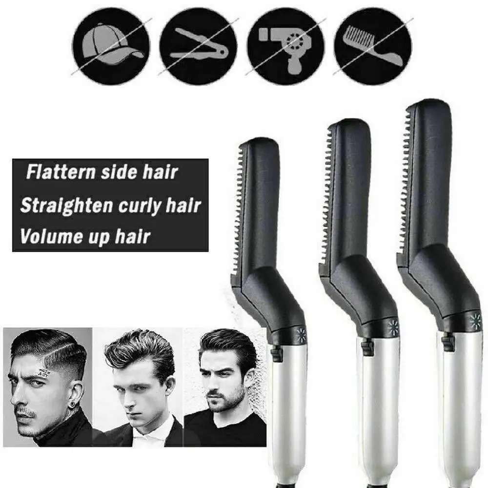 Men Quick Style Beard Straightening Comb - Image 3