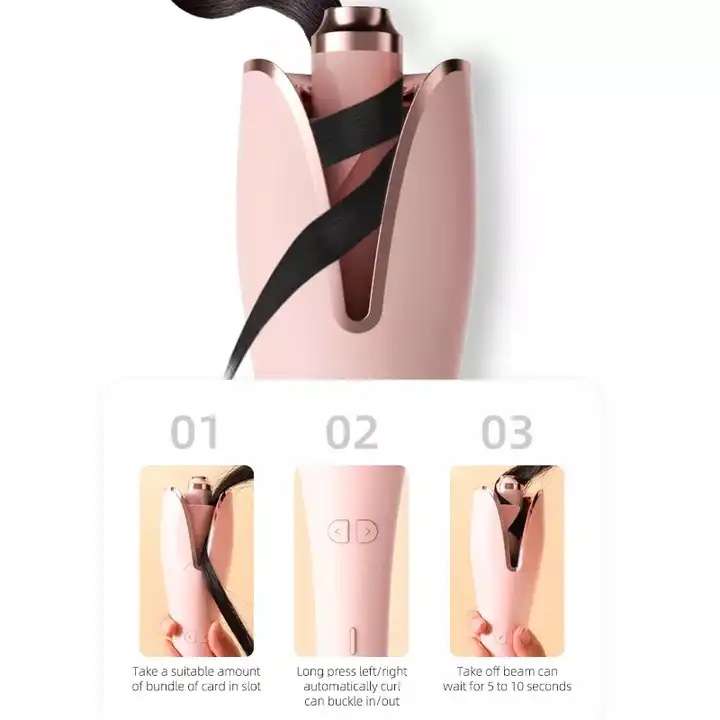 High Quality Portable Auto-rotating Curling Iron - Image 6