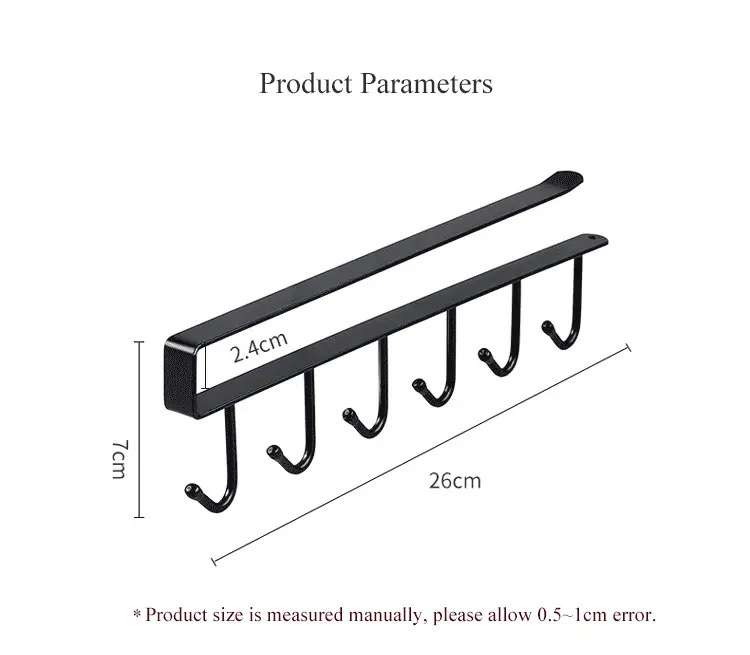 Under Cabinet Metal Hooks - Image 5