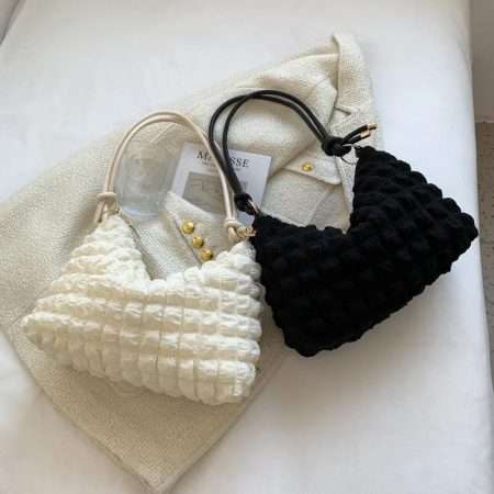 Women's Bags Soft Canvas Zipper Cloud Underarm Shoulder Bags