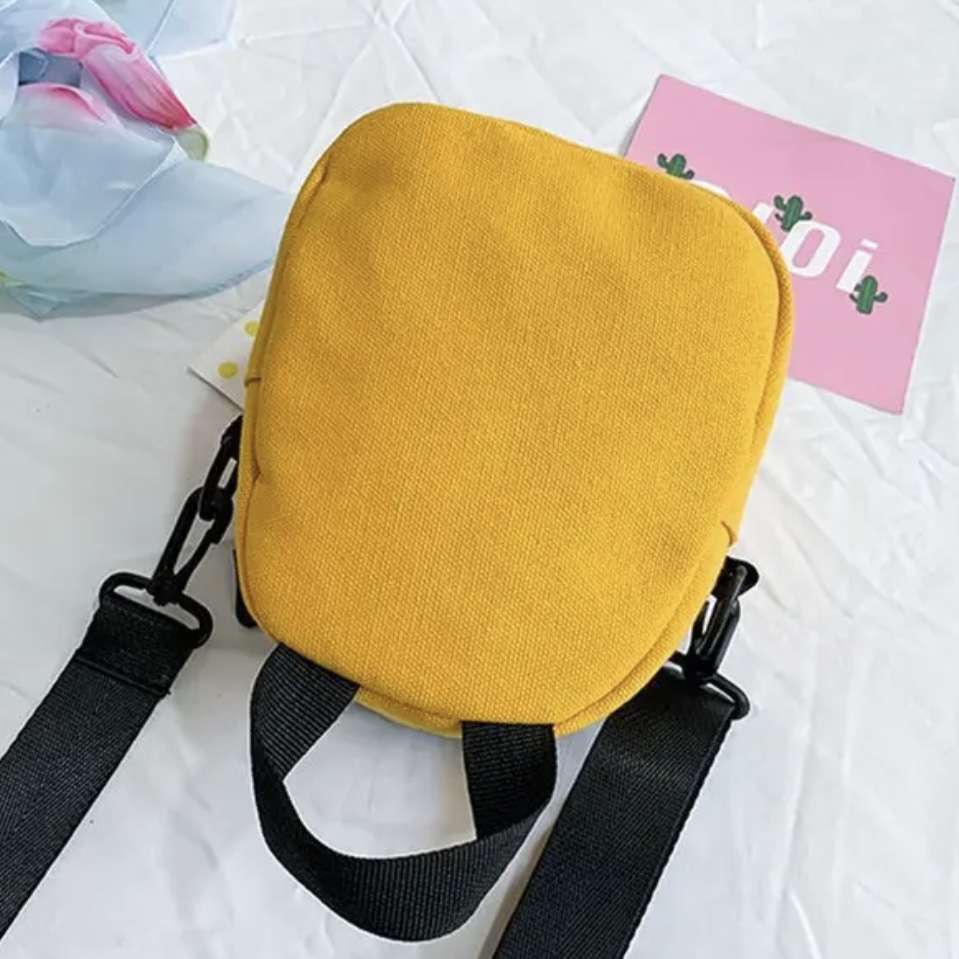 New Casual Mobile Phone Bag Square Canvas Messenger Bags - Image 8