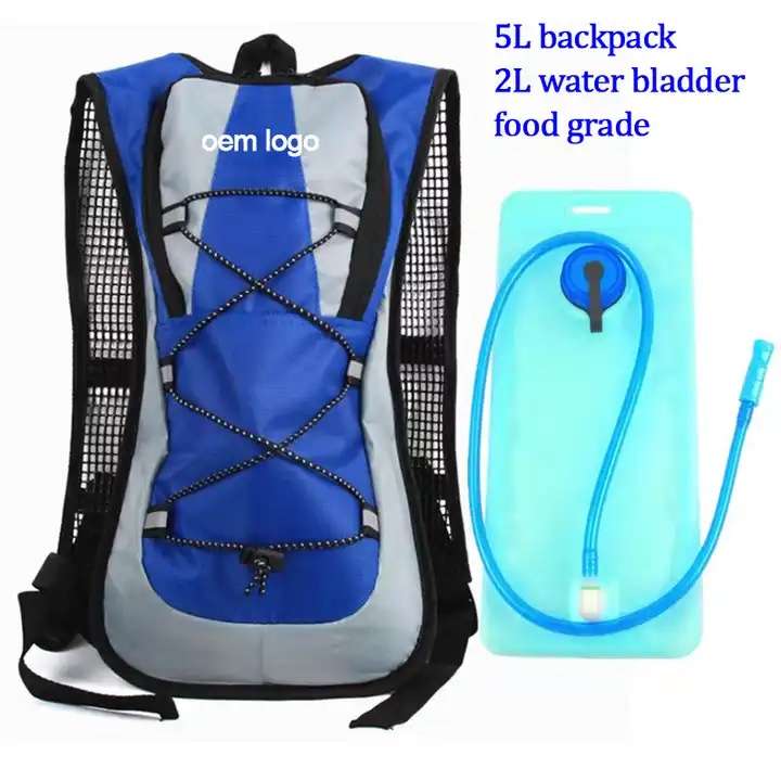 Colorful Hiking Travel Bicycle Backpack With Water Bag - Image 3