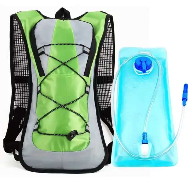 Colorful Hiking Travel Bicycle Backpack With Water Bag - Image 6