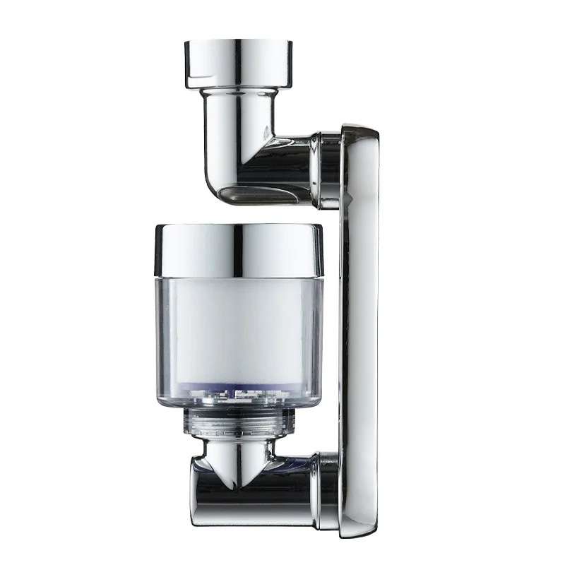 Universal Rotating Faucet Extender for Bathroom