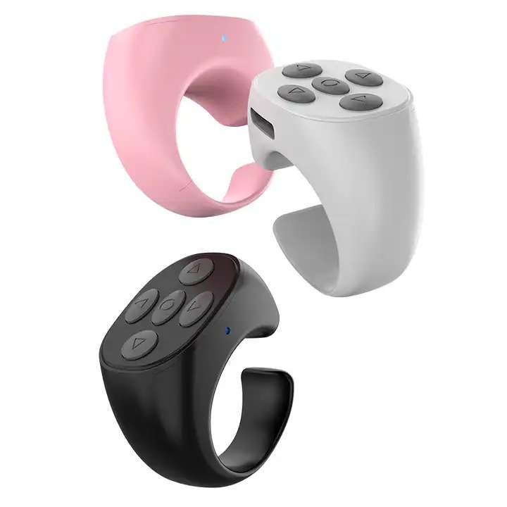 Wireless Media ,Remote Selfie & Page Turner Ring Shape Button