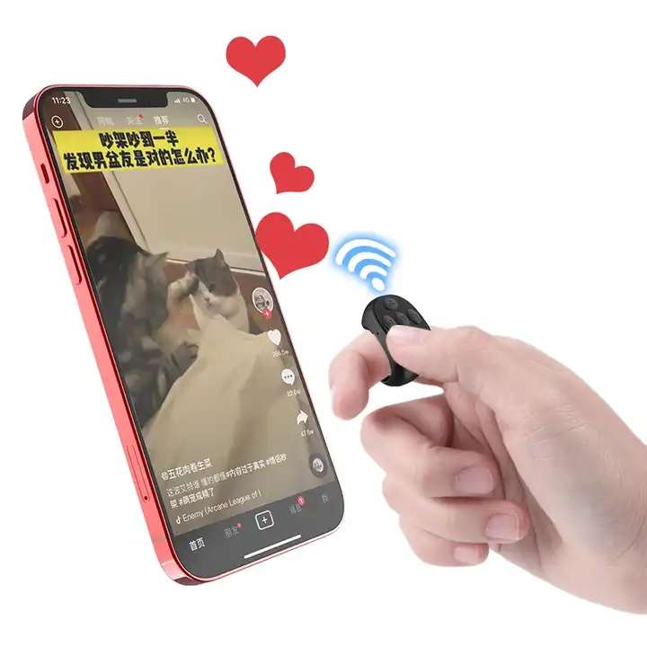 Wireless Media ,Remote Selfie & Page Turner Ring Shape Button - Image 2