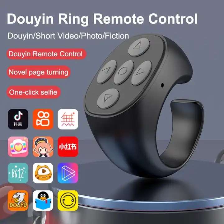 Wireless Media ,Remote Selfie & Page Turner Ring Shape Button - Image 4