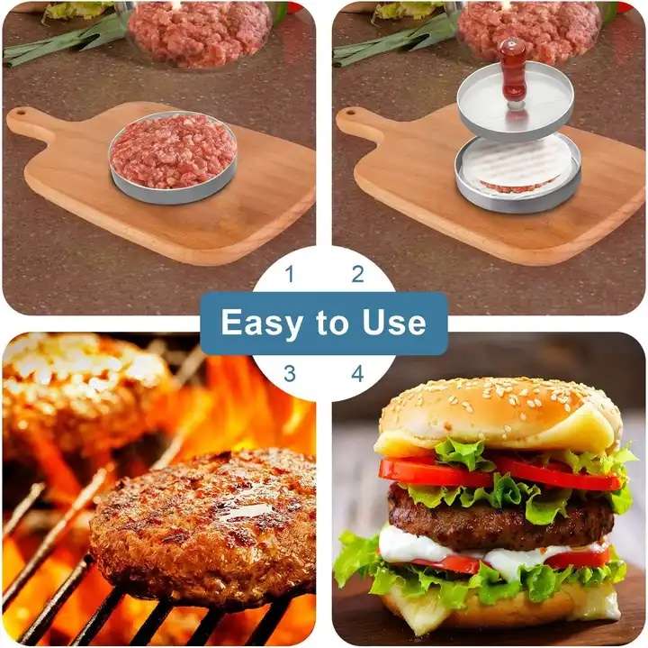 Non-Stick Hamburger Press - Image 2