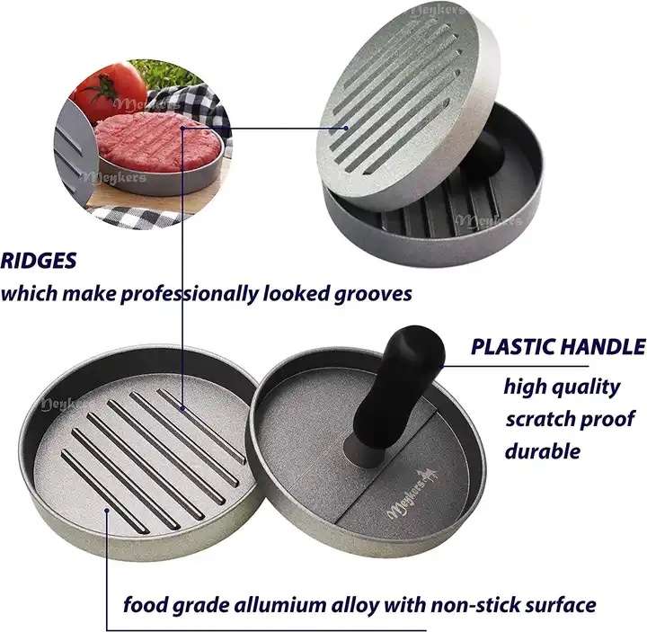 Non-Stick Hamburger Press - Image 6