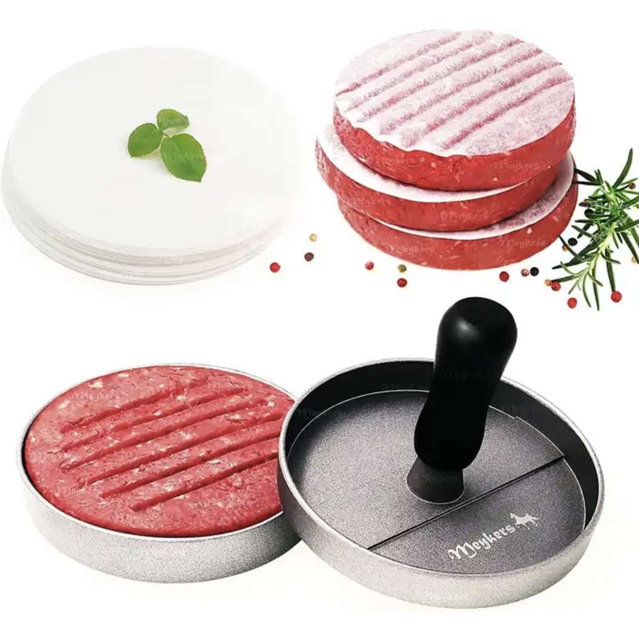 Non-Stick Hamburger Press