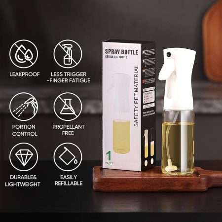 Oil Spray Bottle Kitchen Cooking Olive Oil Dispenser