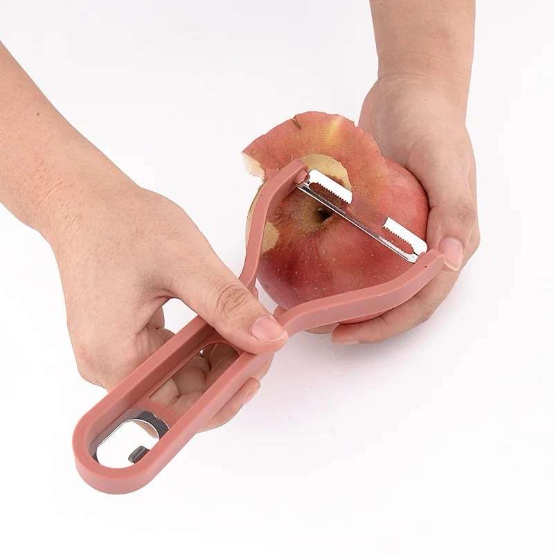 5 in 1 Swivel Fruit Vegetable Carrot Potato Peeler - Image 4