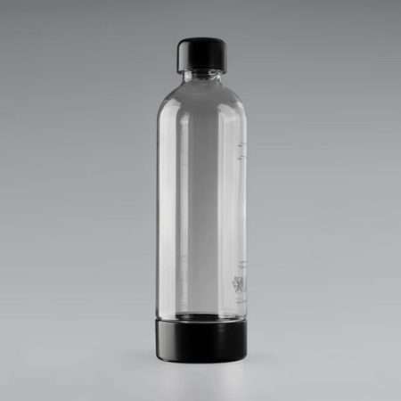 Sparkling Water Empty Plastic Bottle