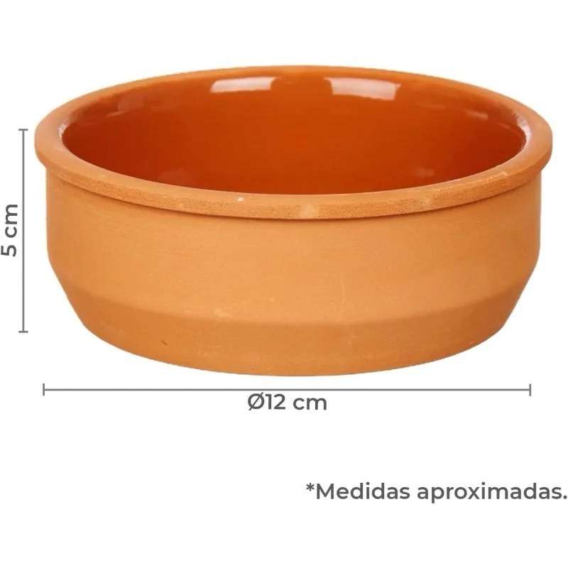 Tent-Set of 6 Oven-Pans Mini Dish Pottery - Image 4
