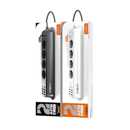 Power socket Moxom 6usb 2 typC 3.4A 2meter cord ST05