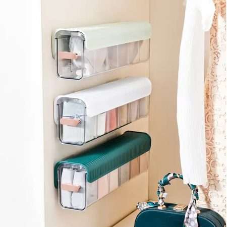 Three in One Drawer Wall Mounted Underwear Storage Box