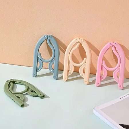 Folding Hanger Portable Clothes Hanging Drying Rack Travel
