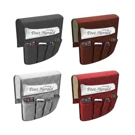 Sofa TV Remote Control Hanging Caddy Couch Storage Holder Pockets