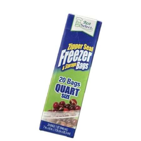 Large Freezer Zipper Seal Storage Bags