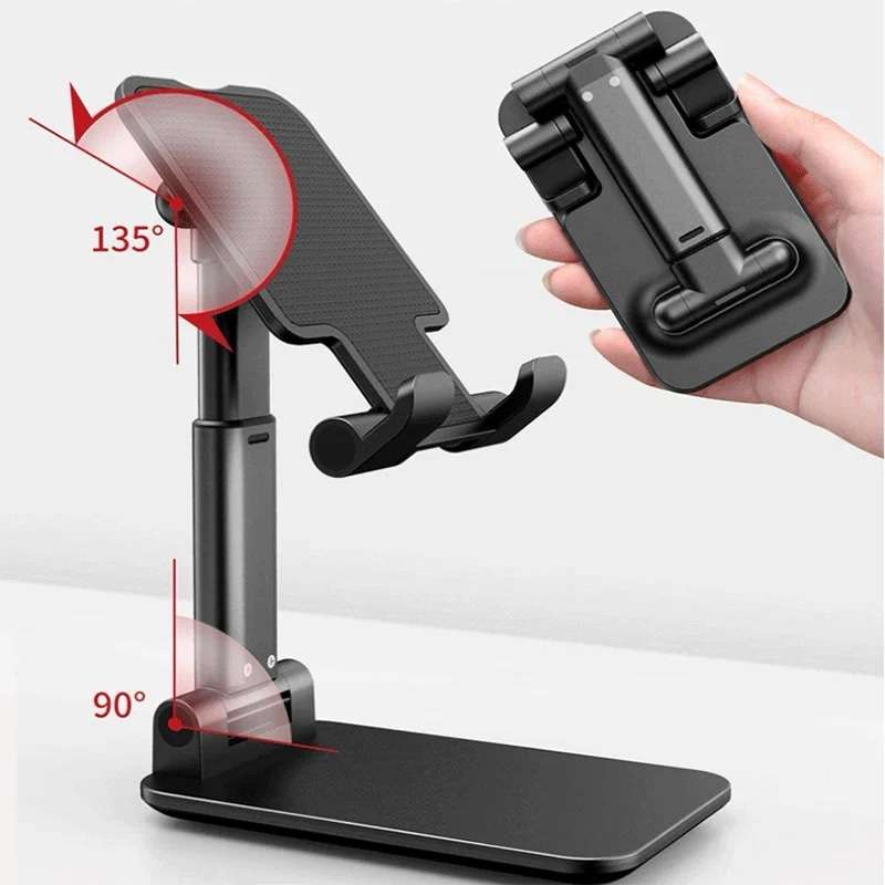 Adjustable and Foldable Phone Holder Tablet Stand - Image 3