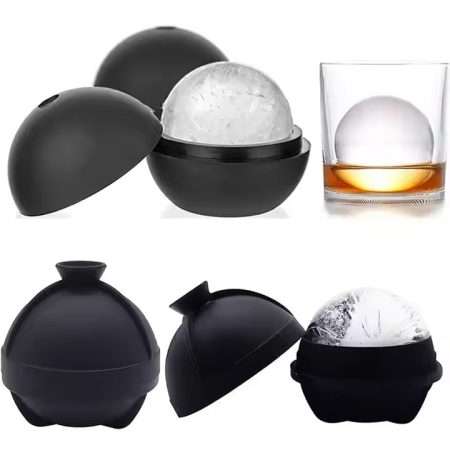 Reusable Ice Cube Round Silicone Portable Ice Ball Maker