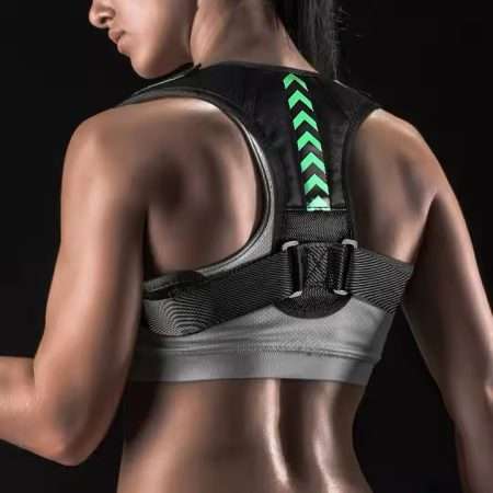 Scoliosis Shoulder Back Adjustable Back Support Brace Posture Belt