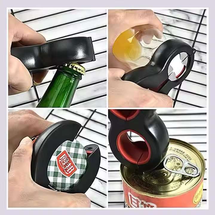 Multifunctional 6 in 1 Bottle & Jar Opener - Image 5
