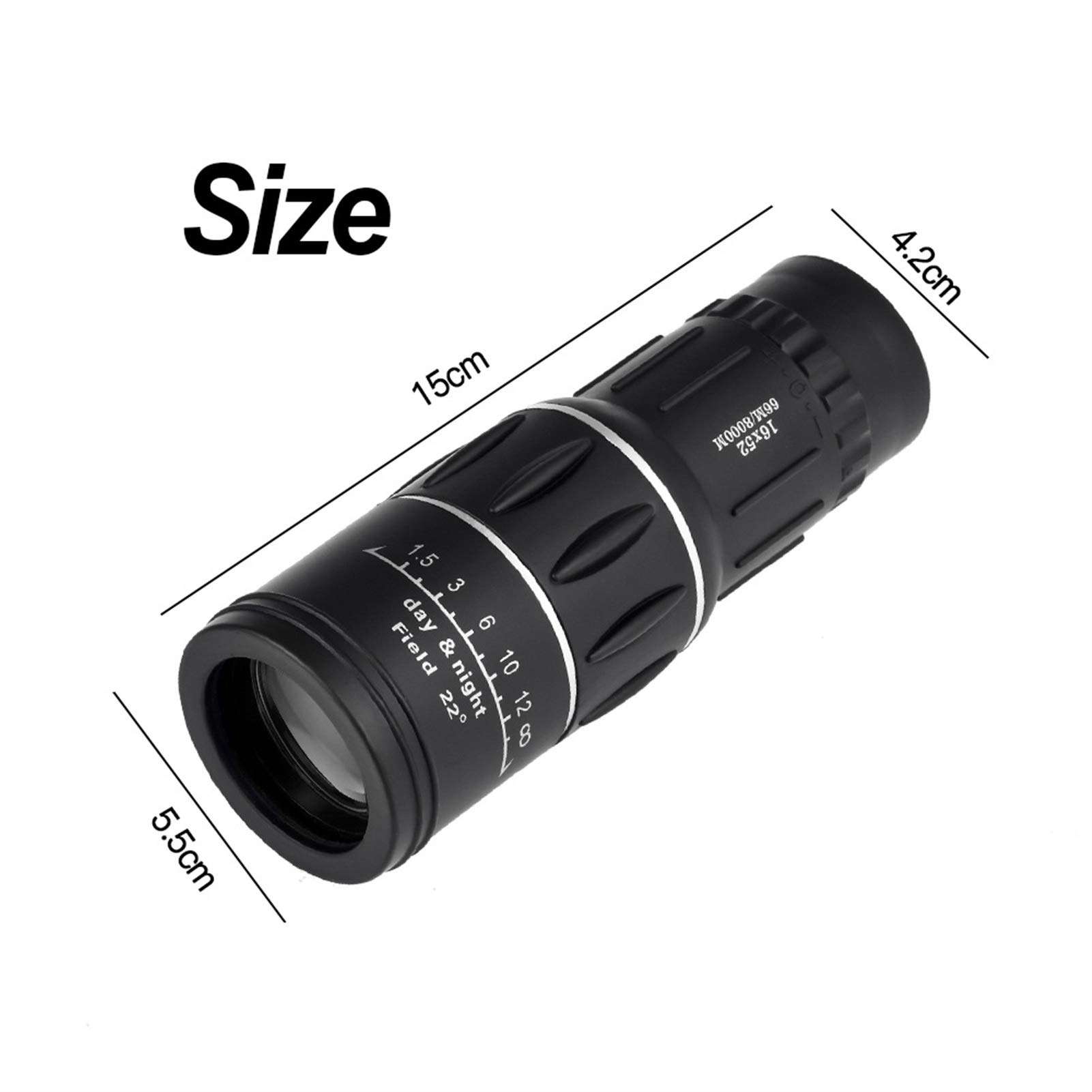 Binock Portable 16X52 High power 8000M Monocular Binoculars - Image 5
