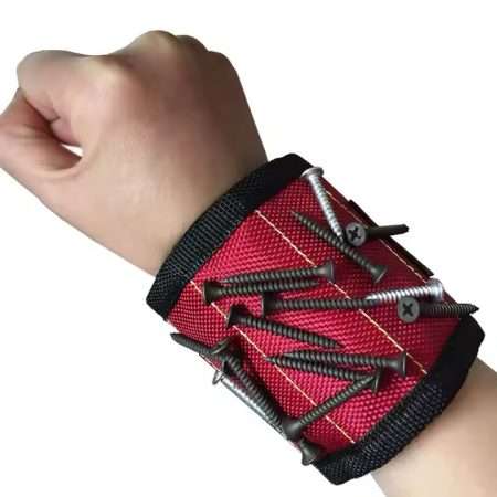 Magnetic Wristband 3 Rows Strong Magnets Wrist Band