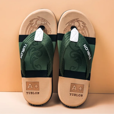 Men's Flip Flops with Non Slip Sole for Indoor & Outdoor
