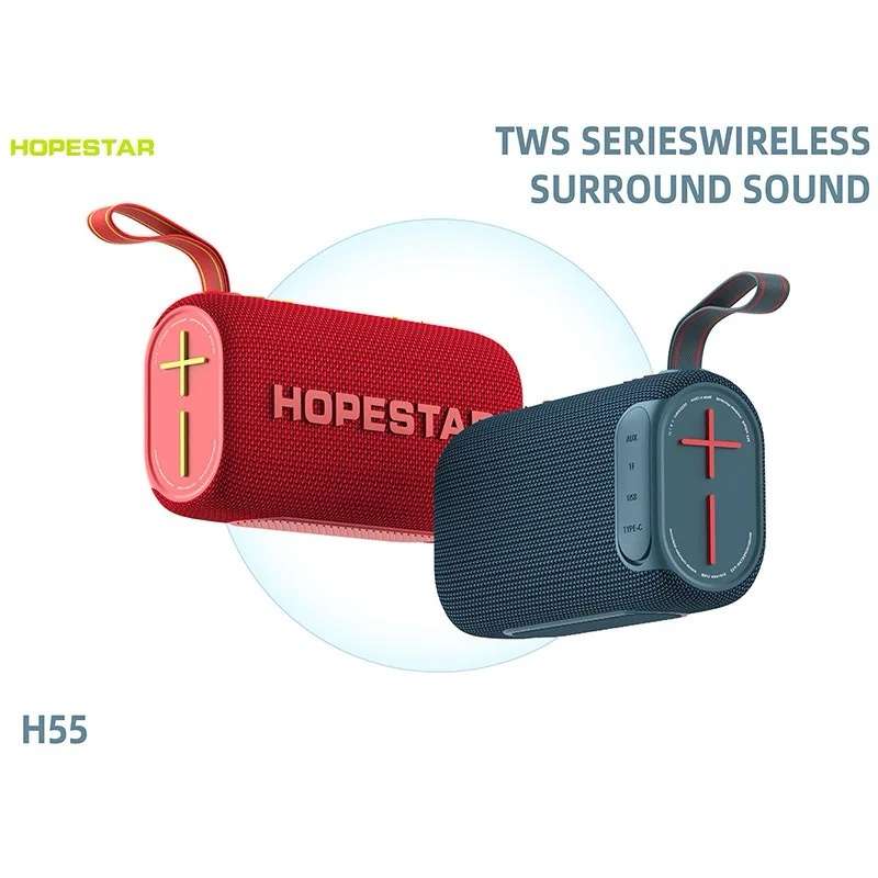 Hopestar-H55 Hifi Driver Radio BlueTooth Wireless Stereo Speaker - Image 4