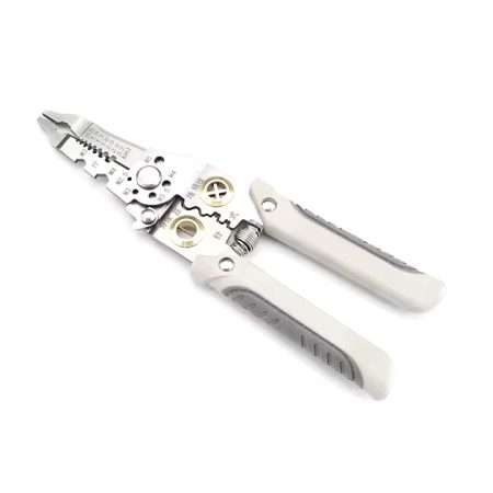 Multifunction wire cutter stripper tool pliers with copperband