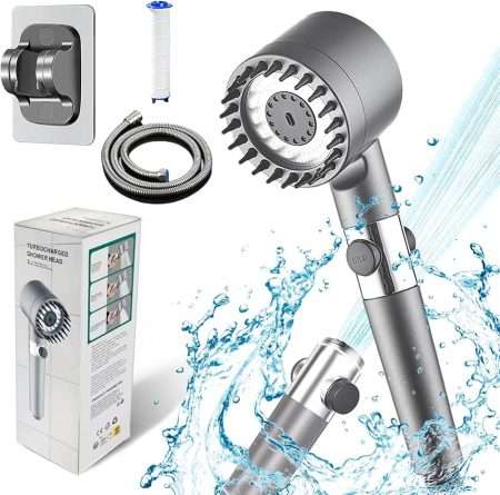 Powerful Pressurized Hand Shower Head Massage Bathroom Shower Head