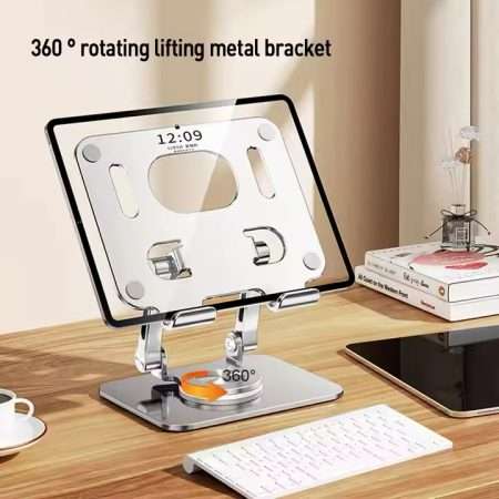 Multi-function 360 degree rotatable aluminum folding stand