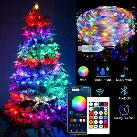 Christmas Smart String Lights 10M APP & Remote Control