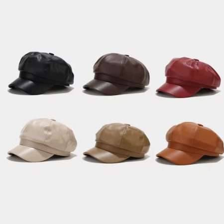 Octagonal Beret Elegant Cap