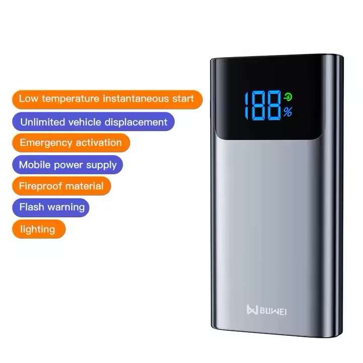Car Jump Starter Power Bank Peak 2000A 10000mah USB-C - Image 2