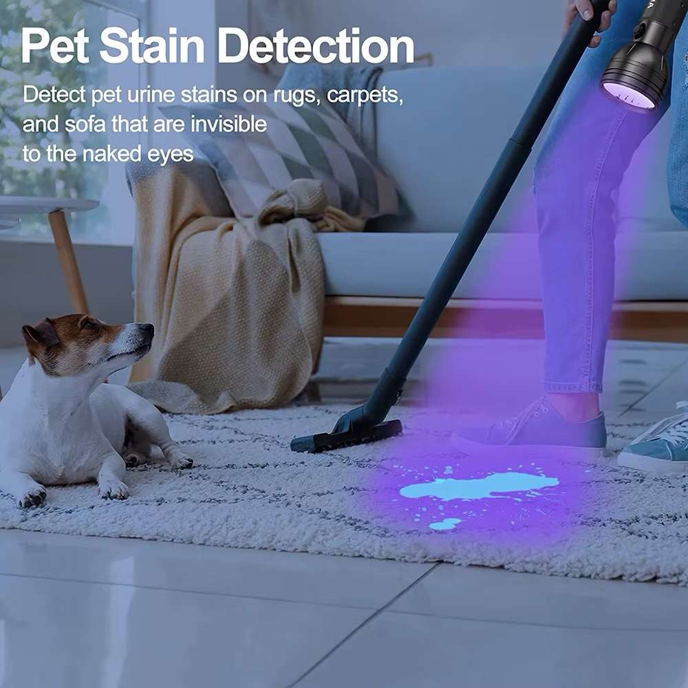 Multifunctional Handheld Uv Led Purple Flash Light - Image 5