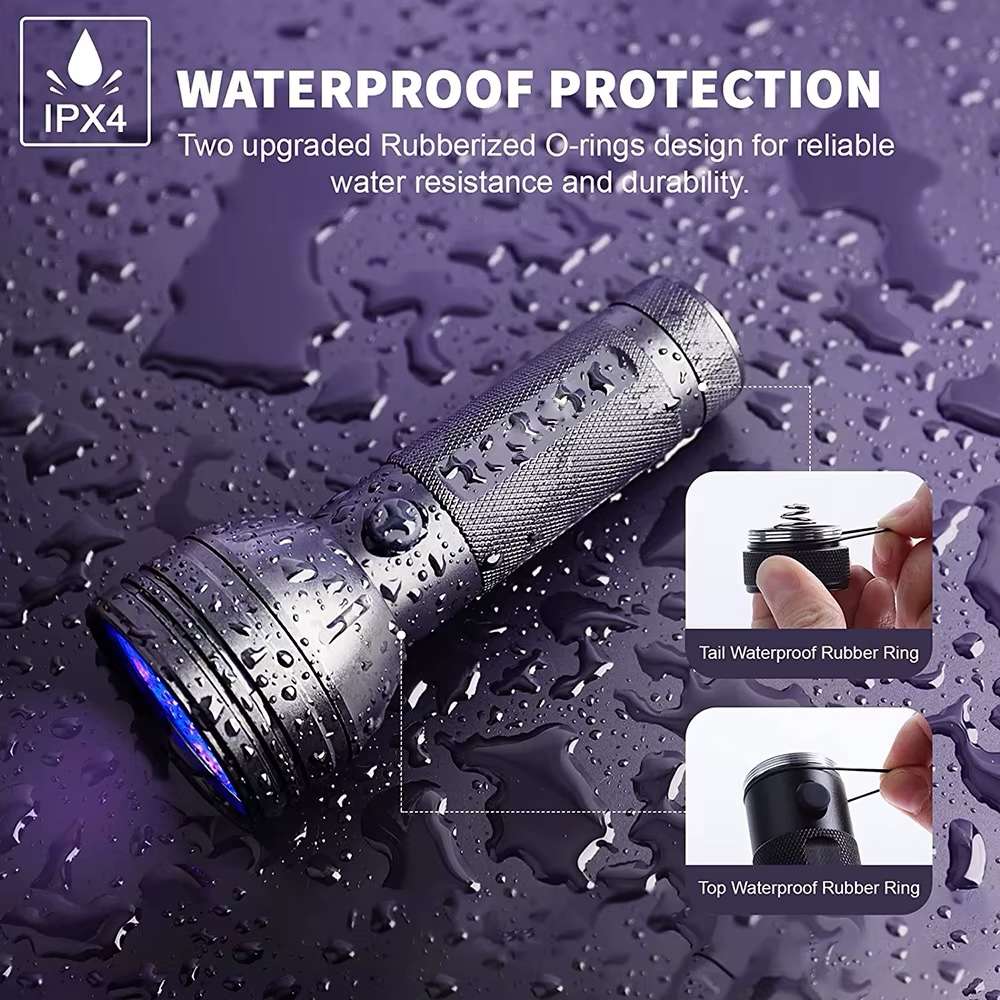 Multifunctional Handheld Uv Led Purple Flash Light - Image 7