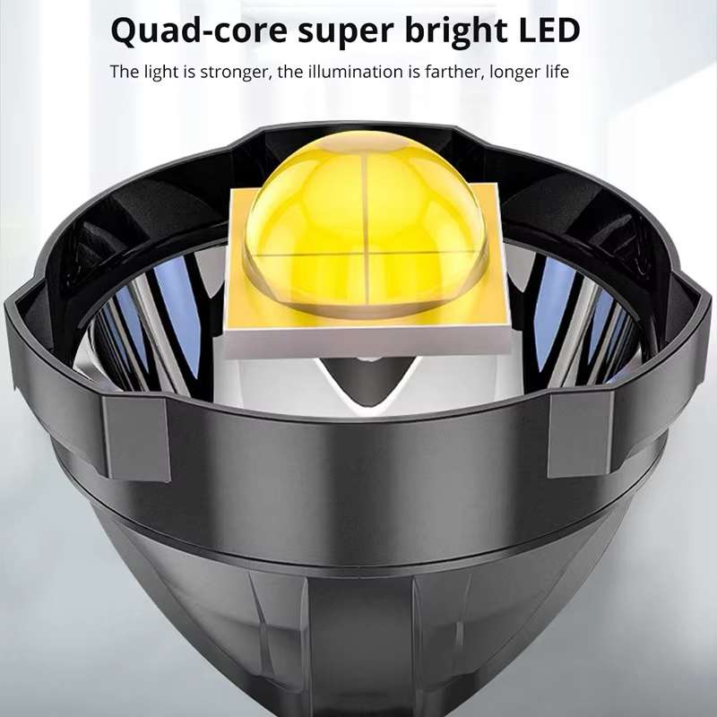 Searchlight Rechargeable Long Range Outdoor Portable Hernia Lamp LED Flashlight - Image 2