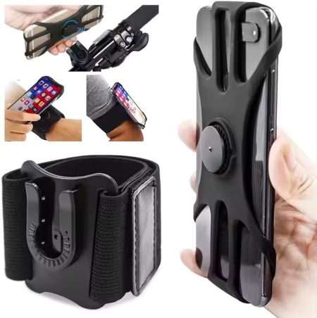 3 in 1 Multifunctional Sports Armband ,Wristband with Detachable Bike Phone Bracket