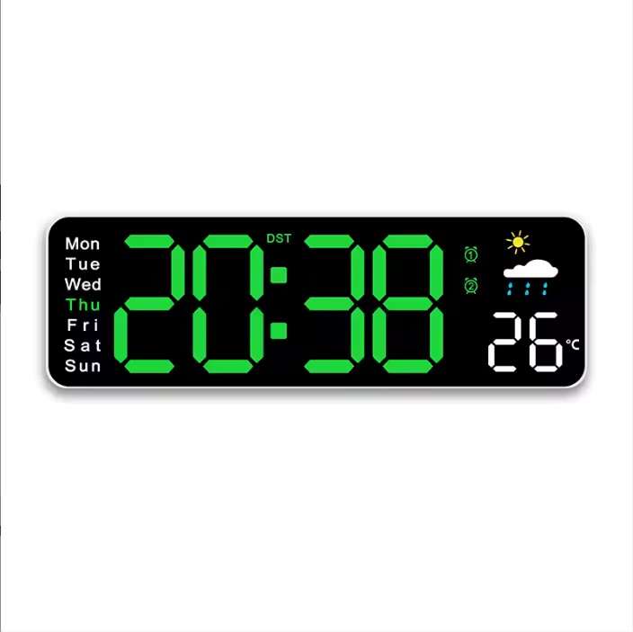 Modern Multi-functional LED Digital Wall Clock - Image 9
