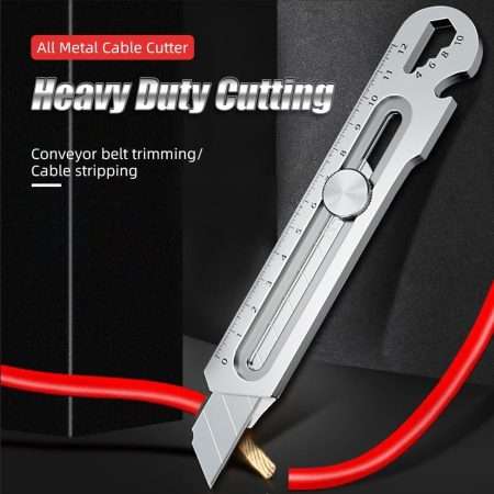 Multifunctional Utility Knife 6 in 1 Stainless Steel