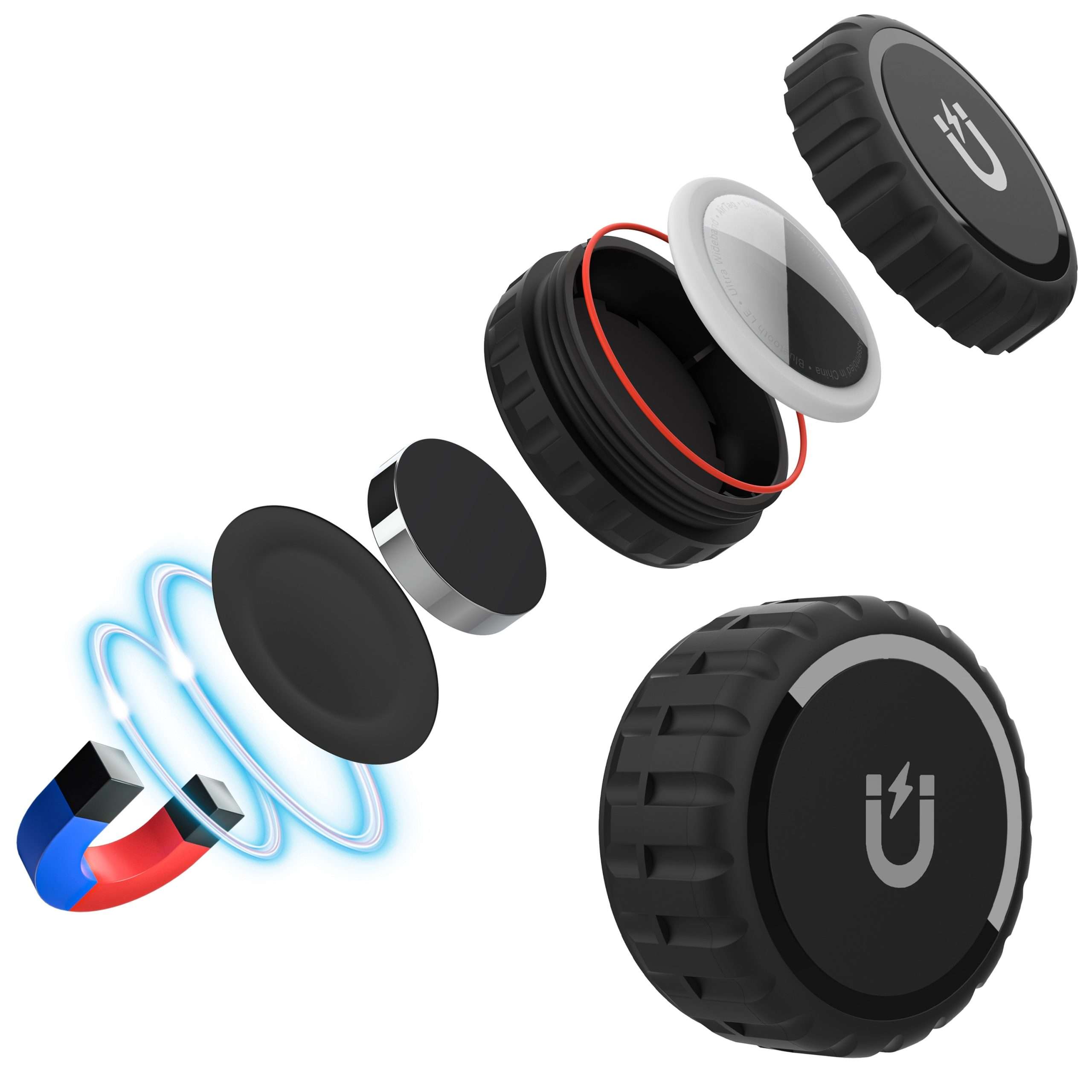 Strong N52 Magnet Waterproof Magnetic Holder for AirTag - Image 3