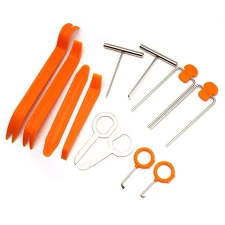 Car Repair Tools 12pcs/set Car Radio Audio Door Clip Panel Trim Removal Kits